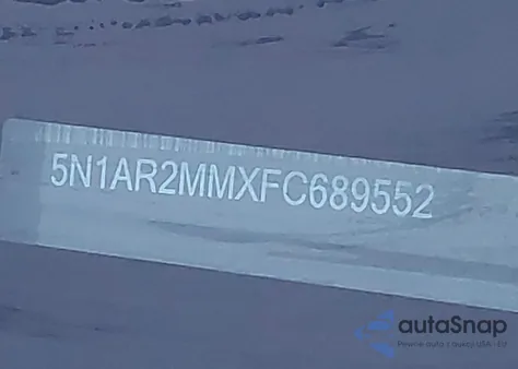 2015 Nissan Pathfinder S from USA, damaged, VIN 5N1AR2MMXFC689552